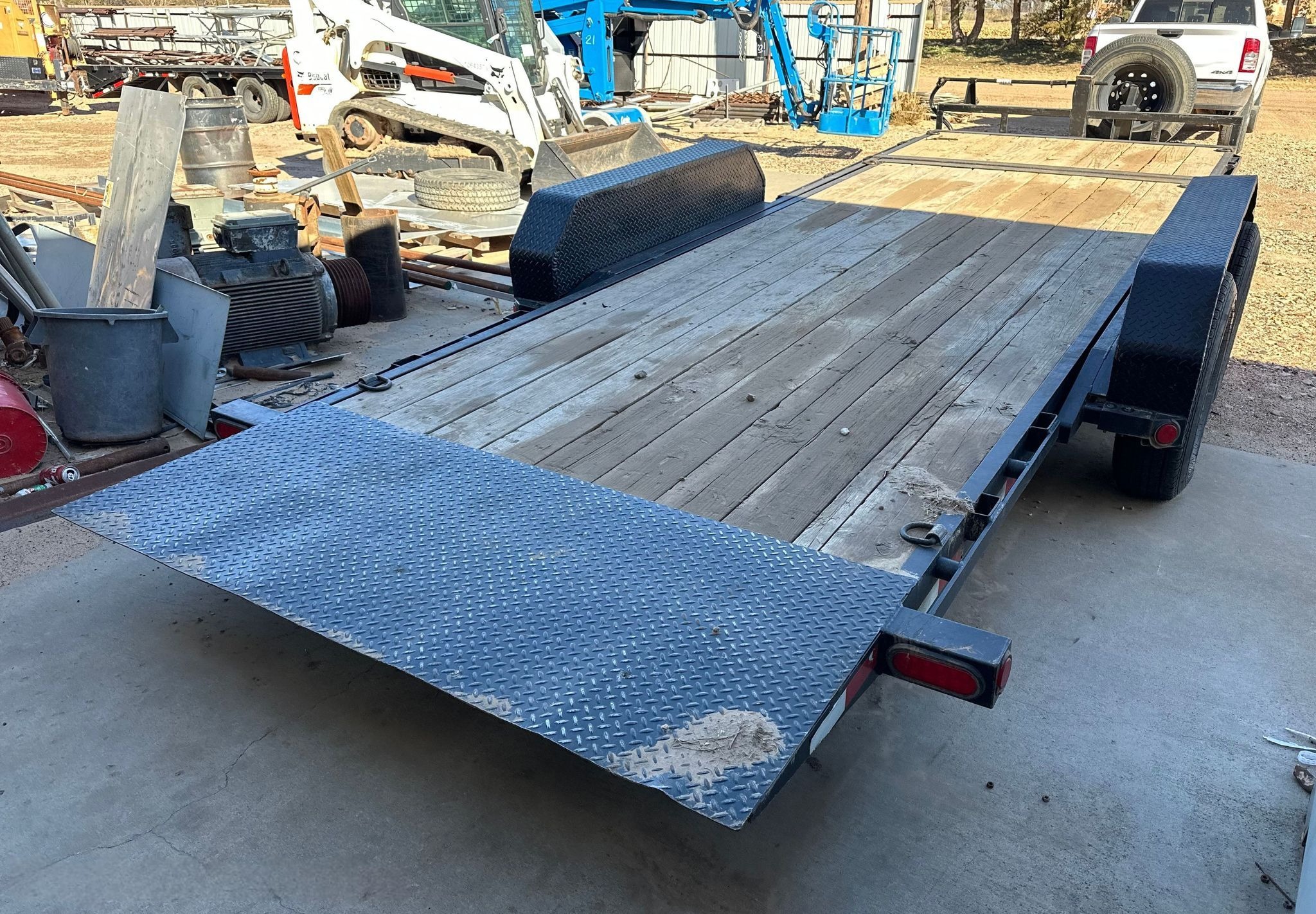 2021 PJ Tilt Deck Equipment Trailer thumbnail 3